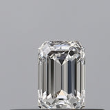 0.23 carat Emerald diamond F VVS1 