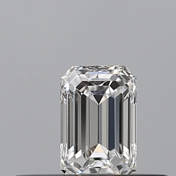 0.23 carat Emerald diamond F VVS1 