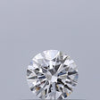 0.24 carat Round diamond D VS2 Excellent