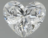 0.41 carat Heart diamond D VS2 