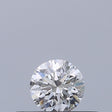 0.21 carat Round diamond D VVS1 Excellent