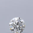 0.21 carat Round diamond H VVS1 Excellent