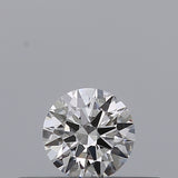 0.19 carat Round diamond D IF Excellent